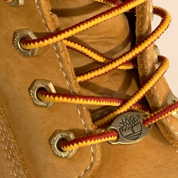 Timberland Waterproof Premium Nubuck Leather Womens Boots Rubber Lug Outsole 8.5 - Picture 3 of 12